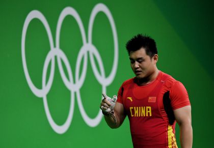 里约奥运男子举重105公斤级 杨哲名列第四