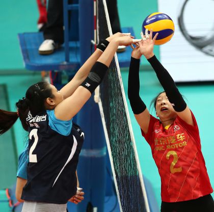 全国女排联赛第十三轮  北京1比3不敌辽宁