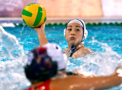 第十三届全运会女子水球半决赛  天津队进入决赛