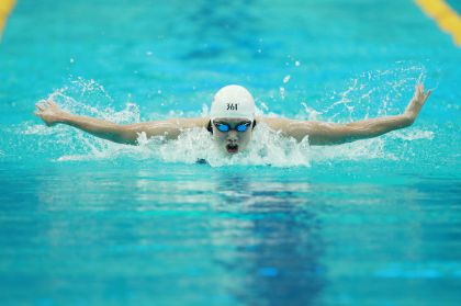 第十三届全运会女子100米蝶泳决赛