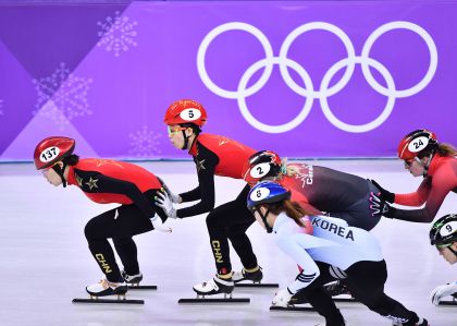 冬奥会短道速滑女3000接力 中国队被判犯规无缘奖牌