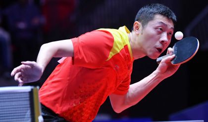 第54届世乒赛团体赛男子团体 中国队3比0胜奥地利队进四强