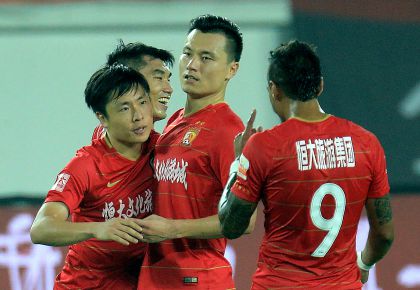 2018赛季中超联赛第26轮 广州恒大6比1胜北京人和