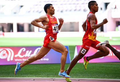 第23届亚洲田径锦标赛开赛 中国两选手晋级男子800米决赛