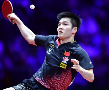 2019乒乓球世单赛男单首轮 樊振东4比0轻取对手晋级