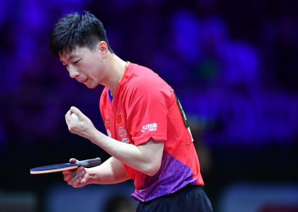 2019乒乓球世单赛男单首轮 马龙4比0轻取对手晋级
