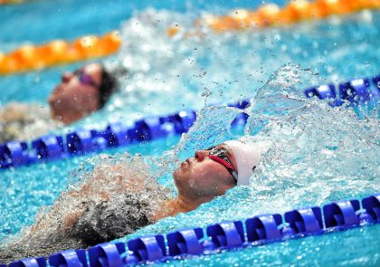 国际泳联世锦赛女子100米仰泳预赛 傅园慧无缘半决赛