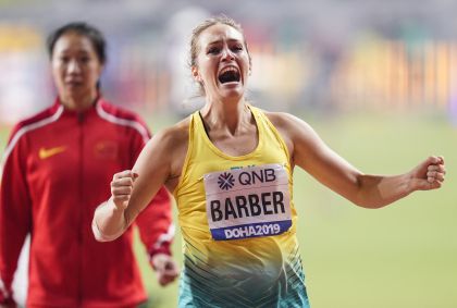 巴贝尔夺得多哈田径世锦赛女子标枪金牌
