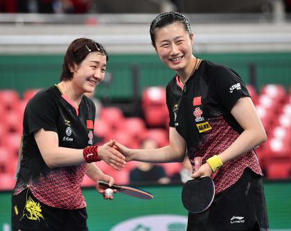 2019国际乒联团体世界杯女团比赛 中国3比0胜乌克兰