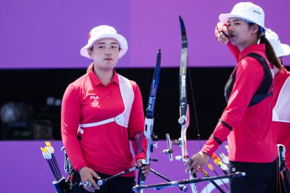 东京奥运会射箭女子团体1/8决赛 中国不敌白俄罗斯无缘晋级