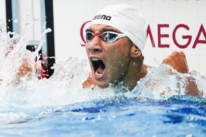 东京奥运会男子400米自由泳决赛  突尼斯选手夺冠