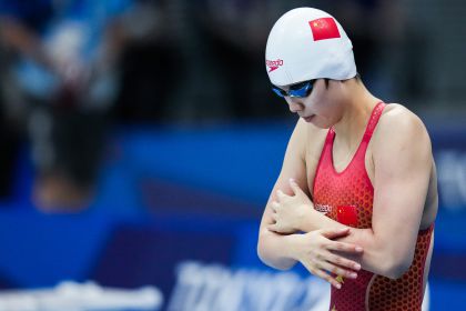 东京奥运会游泳女子200米自由泳决赛  杨浚瑄排名第四