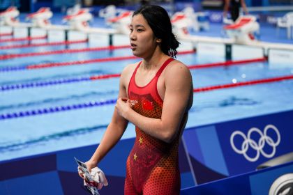 东京奥运会游泳女子50米自由泳决赛 吴卿风获得第五名