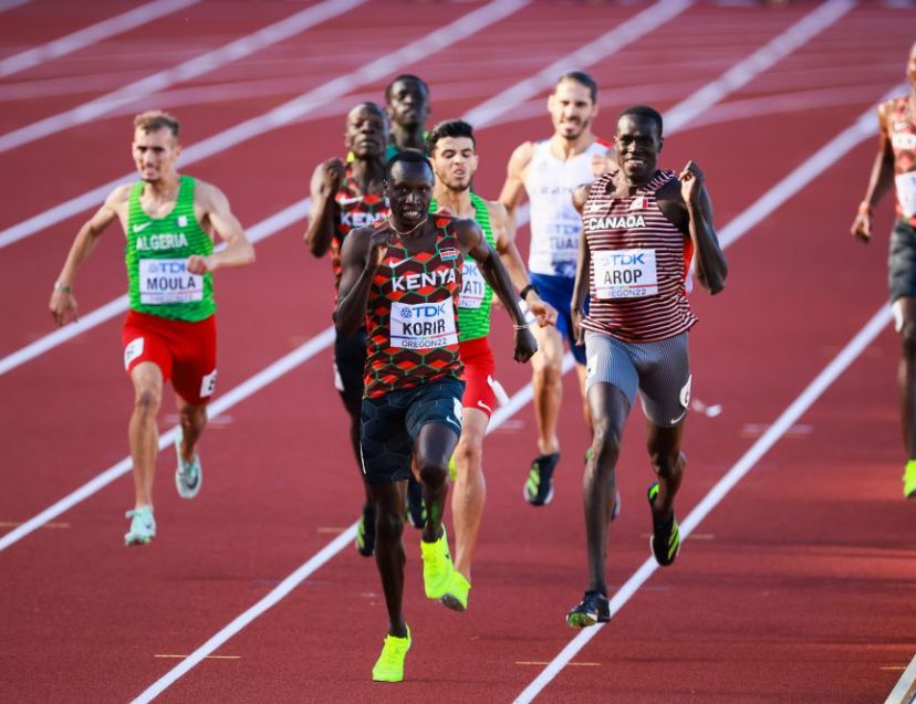 田径世锦赛男子800米决赛 科里尔夺金