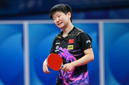 成都世乒赛团体赛第五日女团小组赛 中国3比0击败马来西亚