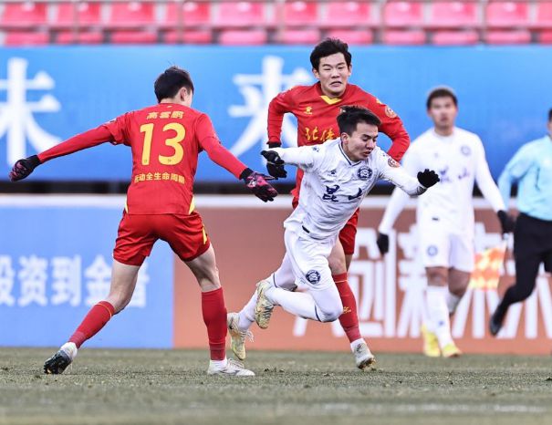 2022年中甲联赛第三十二轮 北京北体大0比2负于昆山