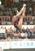 1988年高敏获济南国际跳水冠军