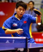 中国乒乓男队在厦门备战第48届世乒赛
