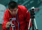 亚运乒乓球女团小组赛 中国队3比0战胜中国香港队