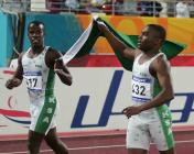 沙特阿拉伯选手获得亚运会男子100米金牌