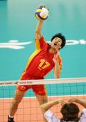 中国3比1取胜哈萨克斯坦  晋级亚运会男排四强