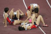 亚运会男子4x400米接力 沙特队夺冠