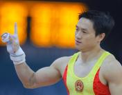 杨威勇夺亚运会体操男子全能金牌