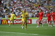 德国世界杯H组生死战  乌克兰1比0战胜突尼斯