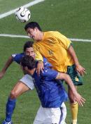 2006德国世界杯1/8决赛 意大利最后时刻点杀澳大利亚 晋级8强