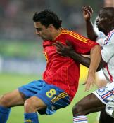 2006德国世界杯1/8决赛 法国3比1力克西班牙 挺进八强