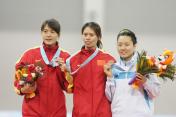 亚冬会女子100米速滑 中国队邢爱华夺冠