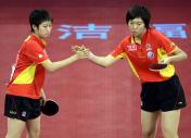 中国选手获得07国际乒联职业巡回赛总决赛女双冠军