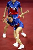 韩国选手获得07国际乒联职业巡回赛总决赛女双亚军