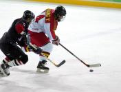 长春亚冬会男子冰球赛  中国1比3负于日本无缘奖牌