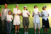 2007女足世界杯护旗手、小记者亮相香河基地