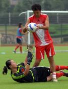 女足武汉集训备战世界杯
