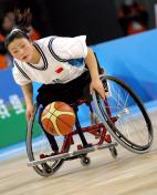 2008国际轮椅篮球邀请赛 中国女队42比66负于德国女队
