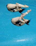 跳水世界杯女双3米板半决赛