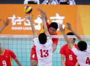 中国俱乐部男排赛决赛 天津队3比2胜八一队夺冠