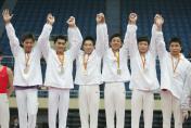 2008年全国体操锦标赛 广东队男团夺冠