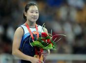 十一运会女子跳马 杨佩夺冠