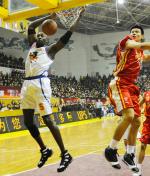 09/10CBA常规赛第十轮 江苏109比75大胜八一