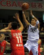 12/13赛季CBA常规赛第六轮 北京主场105比98胜山东