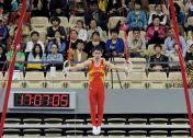 全国体操锦标赛暨全运会预赛 严明勇夺吊环冠军
