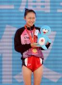全运会马拉松赛女子组 兰州选手贾超风夺冠