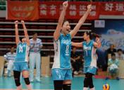 十二运会女排半决赛 天津队胜江苏队进决赛