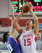 东亚运动会女篮小组赛 中国队78比65胜中华台北队