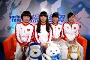 自由式滑雪空中技巧四女将做客《探索冬奥》