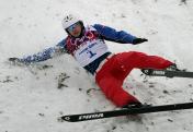 索契冬奥会自由式滑雪男子空中技巧 刘忠庆两跳失误无缘决赛