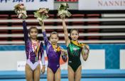 2014年全国体操锦标赛女子跳马 北京队王妍夺冠